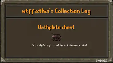 OSRS collection log