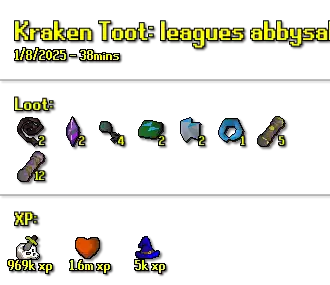 OSRS progress report